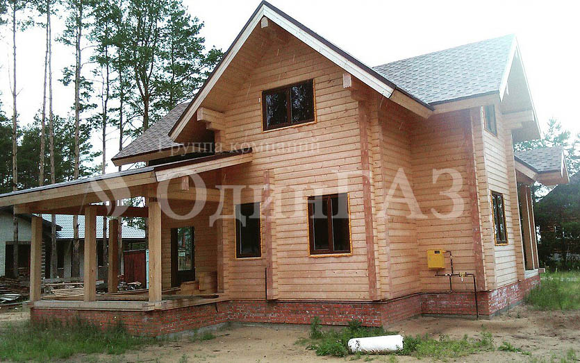 газификация деревянного дома